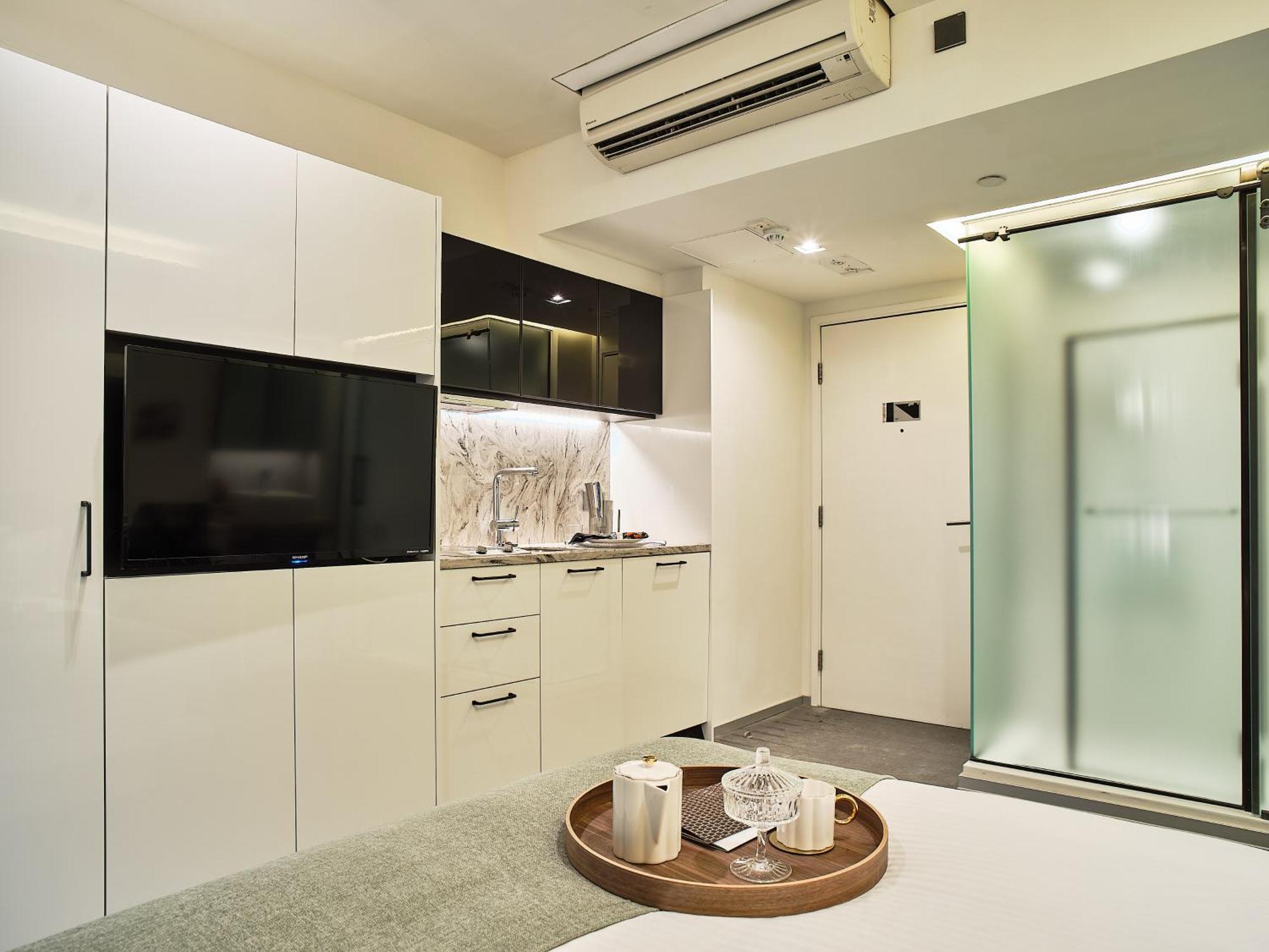 Aparthotel V Causeway Bay Hongkong Exterior foto