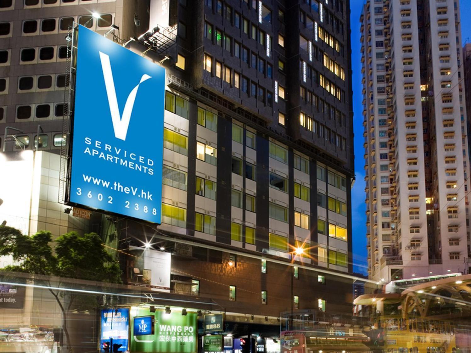 Aparthotel V Causeway Bay Hongkong Exterior foto